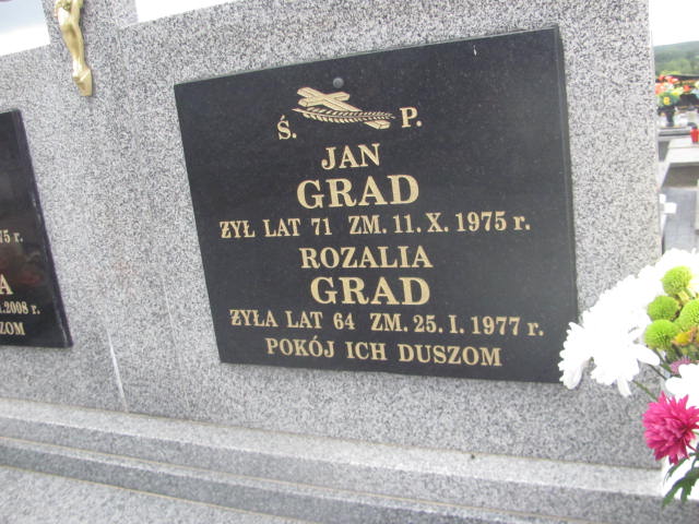 Jan Grad Inowłódz - Grobonet - Wyszukiwarka osób pochowanych