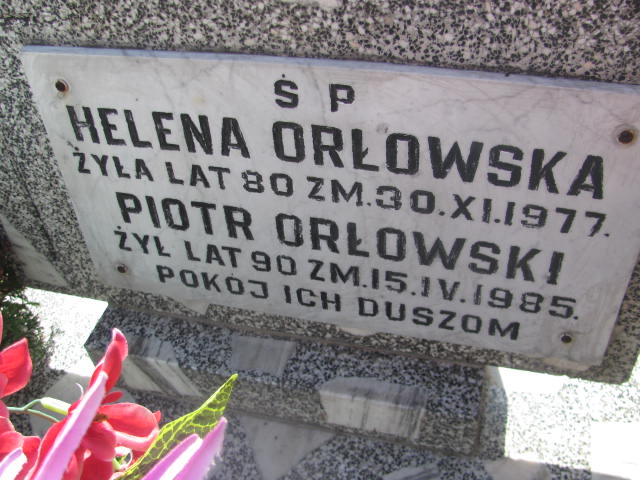 Helena Orłowska Inowłódz - Grobonet - Wyszukiwarka osób pochowanych
