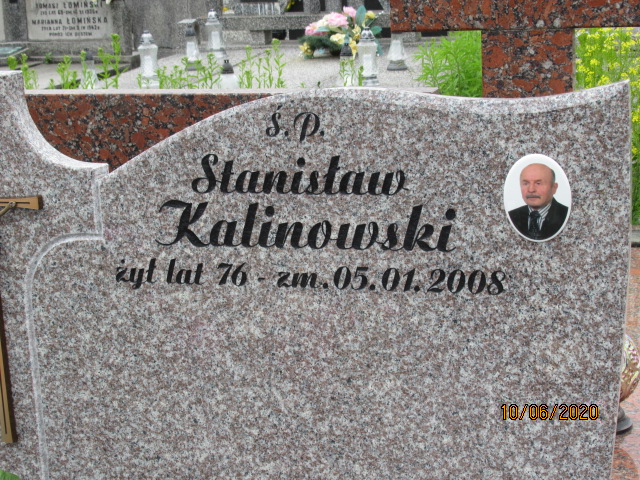 Grób Stanisław Kalinowski