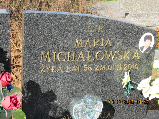 Grób Maria Michałowska
