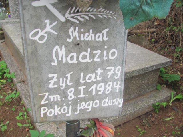 Michał Madzio Inowłódz - Grobonet - Wyszukiwarka osób pochowanych