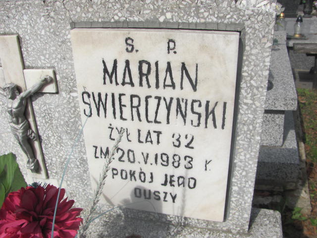 Marian Świerczyński Inowłódz - Grobonet - Wyszukiwarka osób pochowanych