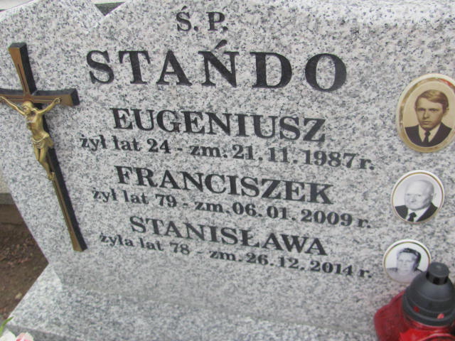 Stanisława Stańdo 1936 Inowłódz - Grobonet - Wyszukiwarka osób pochowanych