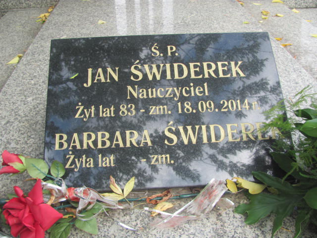 Jan Świderek 1931 Inowłódz - Grobonet - Wyszukiwarka osób pochowanych