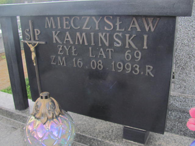 Mieczysław Kamiński 1924 Inowłódz - Grobonet - Wyszukiwarka osób pochowanych